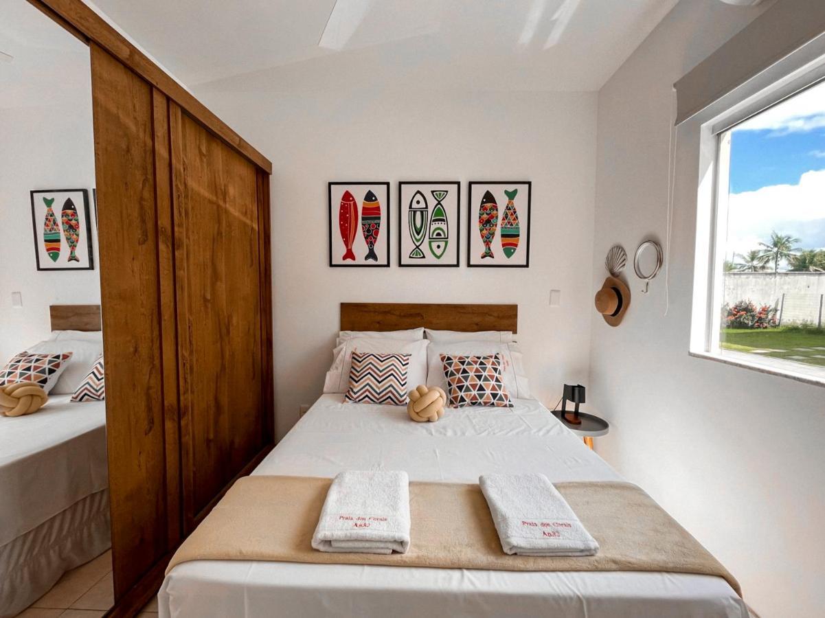 Promocao No Pedacinho Do Paraiso - Cond Praia Dos Corais - 200M Praias C Vermelha E Muta, Prox Cabana Dos Corais - Apto Terreo, 2 Quartos Com Ar-Condicionado, Area Gourmet Com Churrasqueira, Cozinha Completa, Wi-Fi 200 Mbps Lägenhet Porto Seguro Exteriör bild